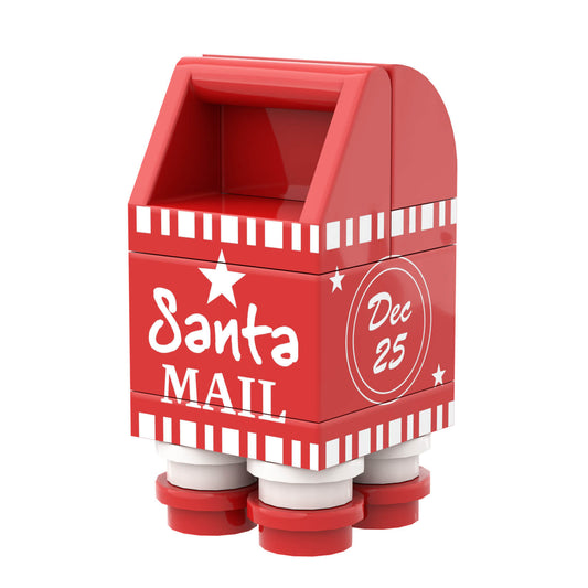 Santa's Mailbox - Custom MOC Set - Made with LEGO© Parts