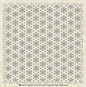 Sashiko Cloth Hitome-Zashi Snowflakes