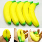 Anti-Stress Squishy Banana Toy – Jumbo Slow Rising Fruit Squeeze