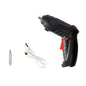 3.6V Rechargeable Cordless Electric Screwdriver Set – 1800mAh USB Mini Power Drill with LED Light for Home DIY
