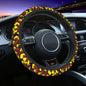 Kawaii Manga Steering Wheel Cover Soft Universal Fit 37-38 cm (14.5-15 in) Car Protector