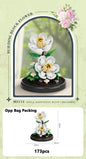 Eternal Flower Bouquet Bonsai Potted Plant Micro Building Blocks Model Home Decoration Puzzle Toys Kids Birthday Christmas Gifts