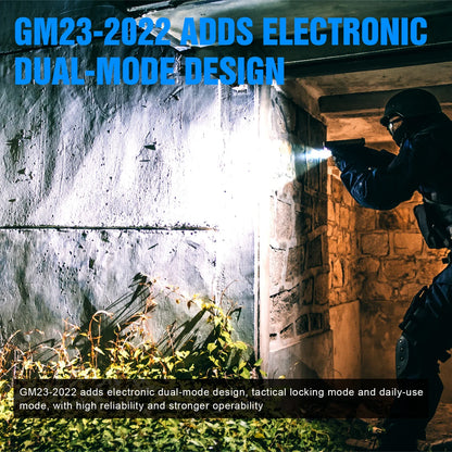 Trustfire GM23 Tactical Led Flashlights 800Lumen Rail Mounted Quick Release USB Rechargeable Light for Taurus Glock 17 19