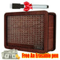 Handmade Wooden Money Box with 10,000 Savings Goal Counter – Reusable Piggy Bank for Kids & Adults