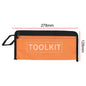 Waterproof Oxford Zipper Tool Bag - Portable Multi-Function Organizer (7.7 x 11 in / 19.5 x 28 cm)
