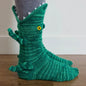 Women's Christmas Crocodile Knit Socks - Cute Funny Animal Holiday Crew Socks