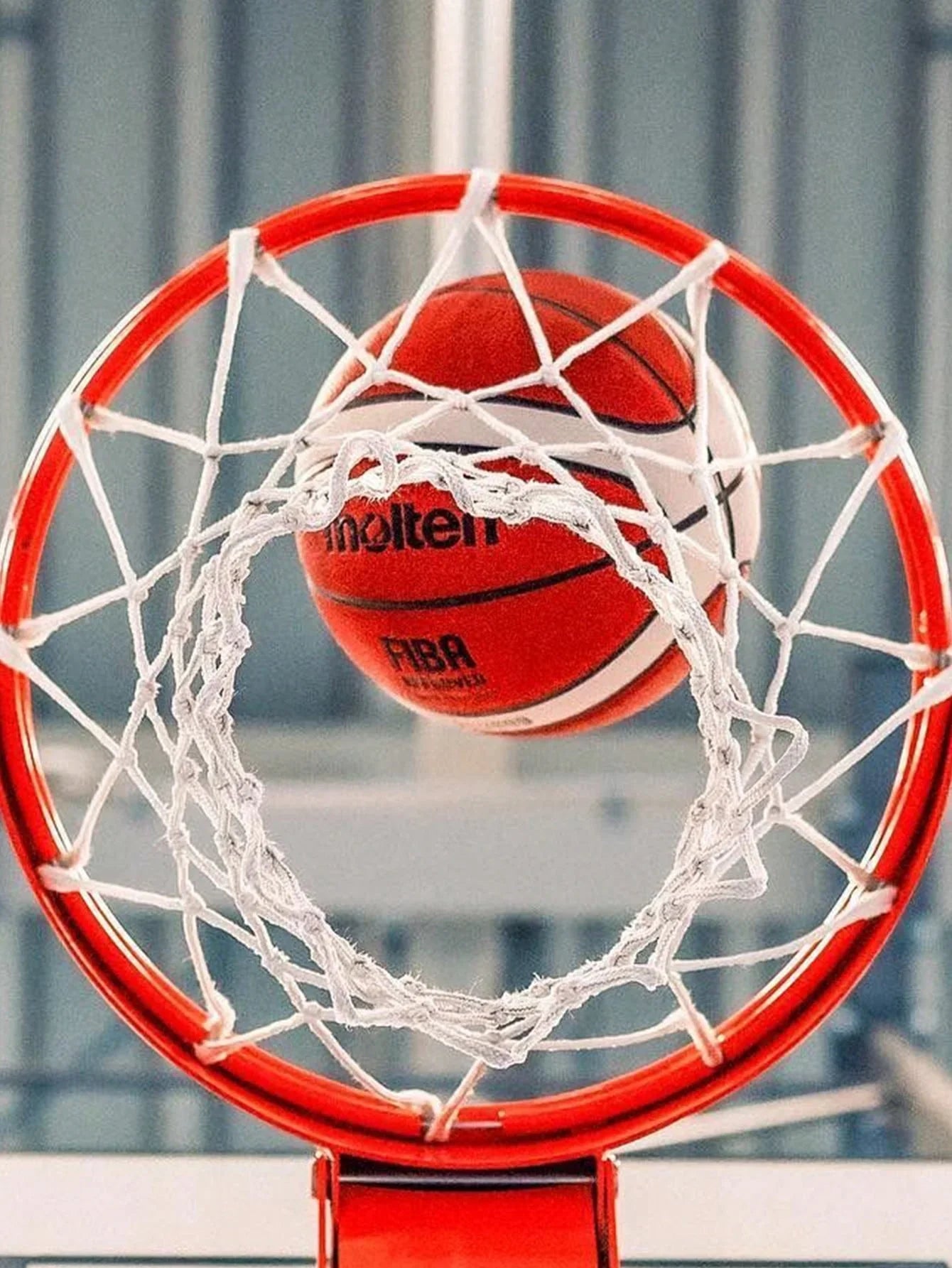Competition PU Basketball — Training Ball for Men & Women, Size 6/7