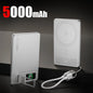 200,000mAh Slim Magnetic Power Bank — MagSafe-Compatible Wireless 20W Fast Charging Portable Battery