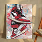 Classic Abstract Wall Art, Graffiti Popular Fashion Sneakers, HD Canvas Print Poster, Home Living Room Bedroom Decoration