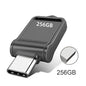 USB 3.2 Type-C Dual-Use Flash Drive Metal OTG USB-C/USB-A Thumb Drive 128GB–2TB High-Speed