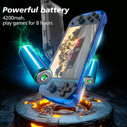 Retro Handheld Game Console 5.1-inch (13 cm) IPS 854x480 Linux 4200mAh Portable Emulator Player 15K+ Classic Games Gift