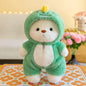 25/35cm (9.8/13.8 in) Anime Cosplay Joint Plushies Bear, Bunny, Duck, Shark and Pig Soft Stuffed Dolls for Girls