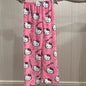 Hello Kitty Flannel Pajama Pants – Kawaii Cartoon Velvet Lounge Pants for Girls & Women, Fall Winter Home