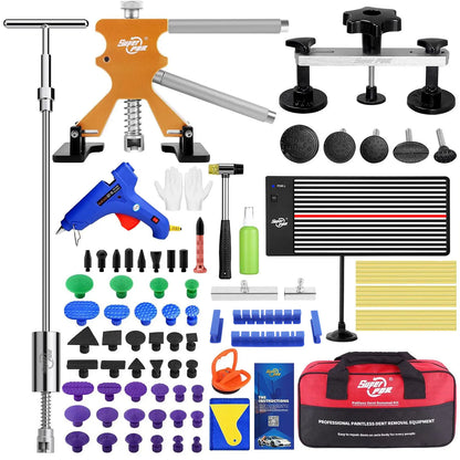 Paintless Dent Repair Pro Set with Glue Gun and Puller Tools