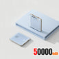 500,000 mAh Mini Power Bank Built-in 4 Cables 120W Fast Charging Portable External Battery for Android & iOS