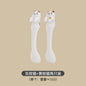 Ins Ceramic Coffee Mug Hanging Ear Mixing Scoop Ice Cream Dessert Scoop Hand-painted Three-dimensional Cat Hanging Scoop