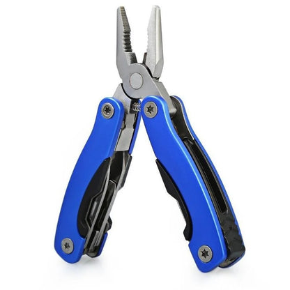 9-in-1 Stainless Steel Multi-Tool Pliers – Portable Camping & Survival Tool