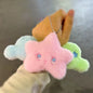 1PC Star Pendant Key Chain Doll Album Plush Pendant Doll School Bag Decoration Gifts