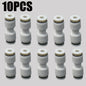 PTFE Tube Pneumatic Connector for 3D Printers — 4mm OD / 2.5mm ID (0.157 in / 0.098 in) for 1.75mm Filament