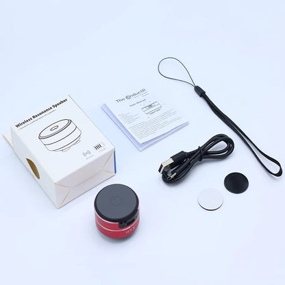 Mini Bone Conduction Bluetooth Speaker Portable Vibration Stereo TWS Wireless USB-C Metal