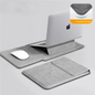 PU Laptop Sleeve with Built-in Stand 13–16 Inch — Slim Protective Case