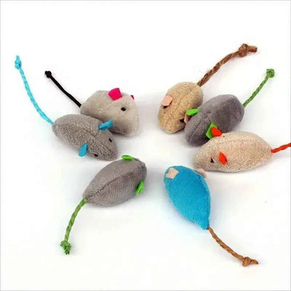 Plush Rat Cat Toy Set – 3/7PCS