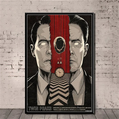 Twin Peaks TV Series Shows Classic Movie Anime Poster And Prints Canvas Painting Art Wall Pictures For Living Room Home Decor