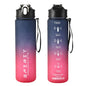 1PCS 800ML Large Capacity Sports Water Bottle – Leak-Proof, Portable Plastic Cup for Gym, Outdoor, Travel & Fitness