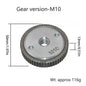 Quick-Release Self-Locking Flange Nut for Angle Grinder & Polisher - M10 M14 M5/M8/M11