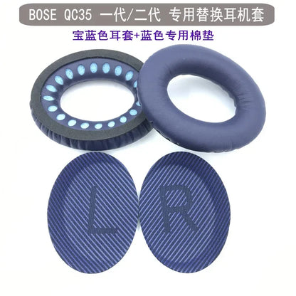 Replacement Ear Pads for Over-Ear Headphones – Memory Foam PU Leather Ear Cushions, 1 Pair