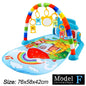 Baby Fitness Play Gym with Music & Piano Mat