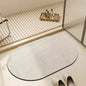 VIKAMA Diatomaceous Earth Bathroom Mat Simple Style Household Bathroom Absorbent Mat Foot Mat Carpet Quick Drying Easy To Care