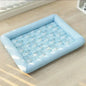 Cooling Pet Bed for Dogs & Cats Summer Cooling Mat Plush Sofa Blanket for Small Medium Large Breeds