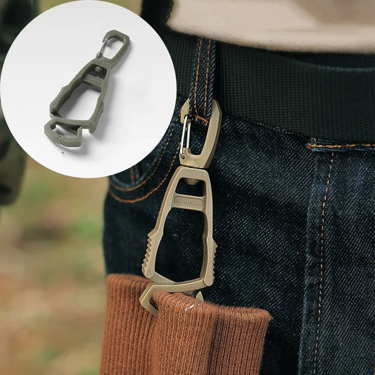Rotating Multi-Purpose Glove Clip Holder Anti-Drop Work Glove Hanger Clamp for Camping and Tools