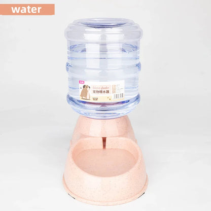Large Capacity Automatic Pet Food and Water Bowl for Dogs & Cats