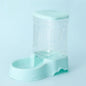 Automatic Pet Feeder & Water Fountain 3.8L (128 fl oz) PP Food Dispenser for Cats & Dogs