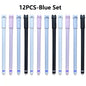 4/6/12-Pack Kawaii Cat Erasable Gel Pens 0.5mm Black & Blue Ink Refillable Cute School & Office Stationery