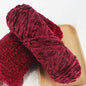 95g Chenille Soft Velvet Yarn Blended Knitting Wool Crochet Handmade Scarf Coat Baby Blanket And Hat