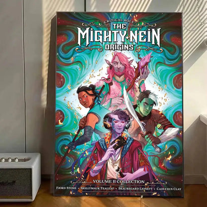 Animation The Mighty Nein Poster HD Art Sticky Wall waterproof Home Living Room Bar Decoration