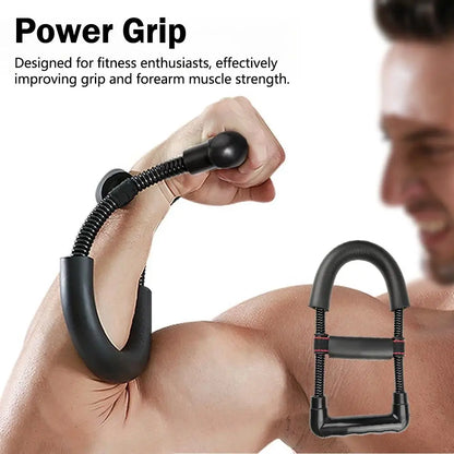 Adjustable Wrist Trainer Hand Grip — Forearm Strengthener & Portable Grip Exerciser