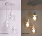 Birds Glass Pendant Lights For Dining Room Kitchen Bedroom Homestay Suspension Hanging Lamp E27 LED Christmas Gift Drop Shipping
