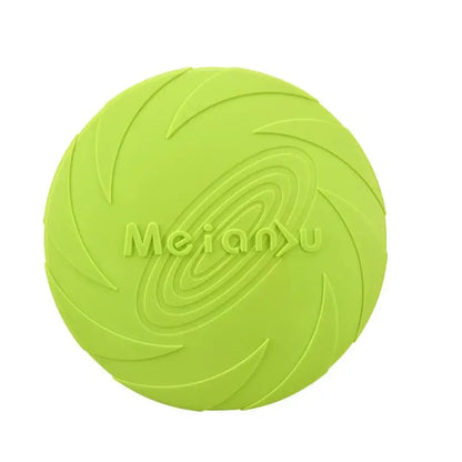 Bite-Resistant Dog Flying Disc — Durable Puppy Training & Outdoor Interactive Fetch Toy