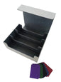 PU Leather Trading Card Storage Box – Holds 1800+ Cards | Magnetic Closure Commander Deck Case for MTG, Pokémon & TCG