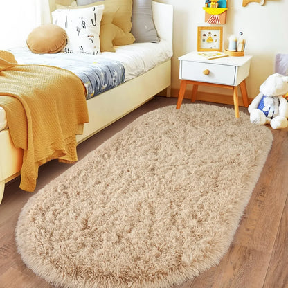 VIKAMA Simple And Soft Fleece Rug Soft And Plush Bedside Rug For Bedroom, Children's Room Floor Mat, Home Decoration