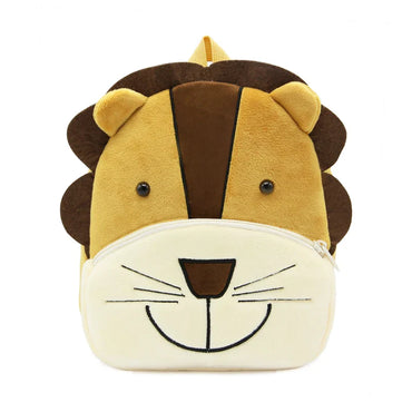 Toddler Plush Lion Backpack for Kindergarten – Cute Cartoon Kids School Bag (1–3 Years)