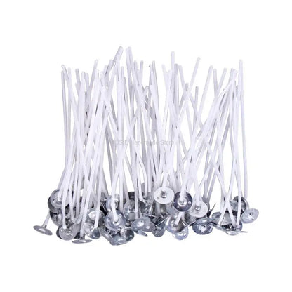 100-Pack Multi-Size Cotton Candle Wicks for Glass Bottle & Aromatherapy DIY Candle Making
