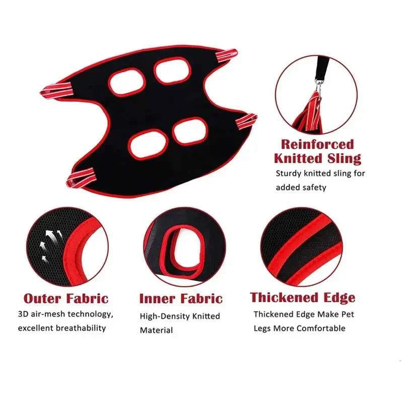 Pet Grooming Hammock for Dogs and Cats