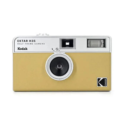 Half-Frame 35mm Film Camera with Built-in Flash, Star Filter & Bulb Shutter