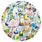 10/30/50pcs Cartoon Magic Potion Bottle Graffiti Stickers Decals Laptop Suitcase Phone Notebook Guitar Decoration Sticker Toys