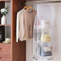 1/2PCS Hanging Storage Bags – 3/4-Layer Transparent Dust-Proof Organizer for Clothes, Bags & Accessories
